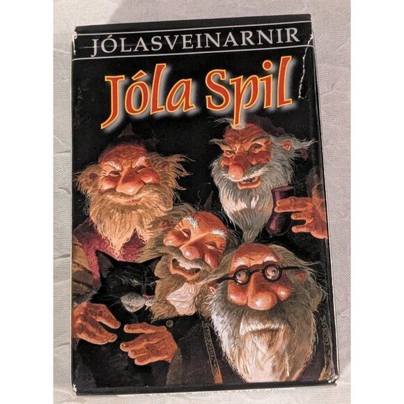 The Icelandic Yule Lads Playing Cards Deck Christmas Trolls Brian Pilkington Odd - Picture 3 of 16